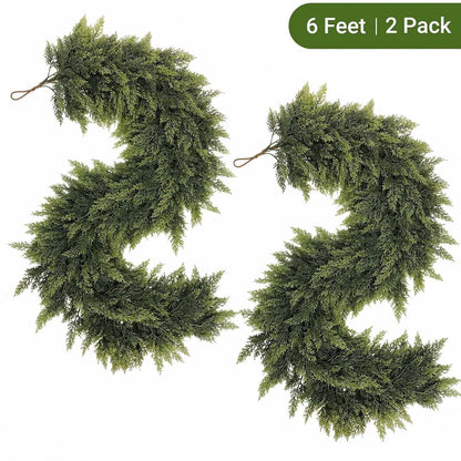 🏆2026 HOT SALE💥Christmas Cedar Garland