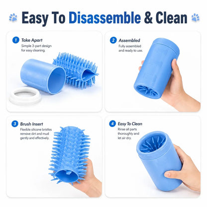Automatic Pet Paw Washer — Dirty Paws In. Clean Paws Out. 🐾