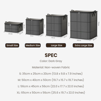 50% OFF Factory Clearance -Foldable Storage Tote -Waterproof, Dustproof, Big & Portable